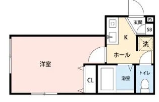 アザレ岡上【2階】の間取り