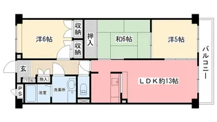 友民マンション【2階】の間取り
