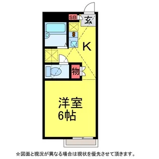 NEST-富里-【2階】の間取り