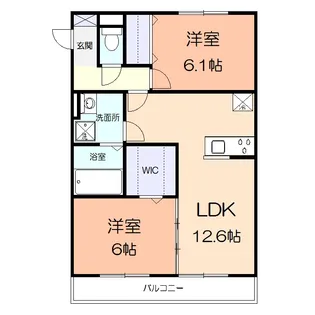 ソレイユYATO【3階】の間取り