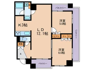 ノルディックマンション文京白山【9階】の間取り
