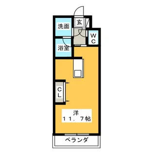 トワクロッシェ【2階】の間取り