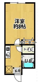 幸輝ビル【2階】の間取り