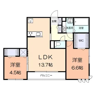 フローラ高田【3階】の間取り