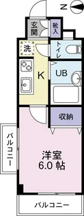 エクセレントフラッツ品川【3階】の間取り