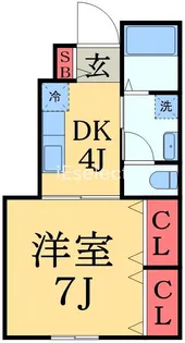 ナリトモ都賀A【1階】の間取り
