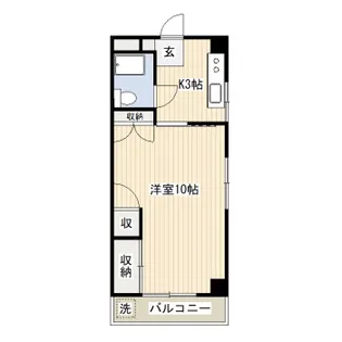 グリーンハイツ【3階】の間取り