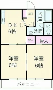 ディア柴田ガーデン【3階】の間取り
