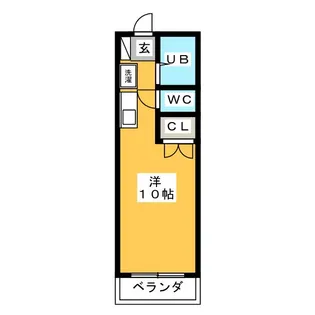 第3のぼりマンション【1階】の間取り