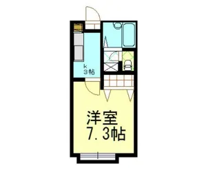 ドミールきくせい【1階】の間取り