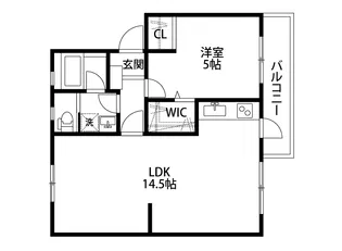 グレイスサクラ【1階】の間取り