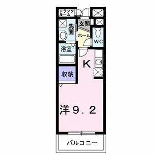 メゾン ド アウローラ【2階】の間取り