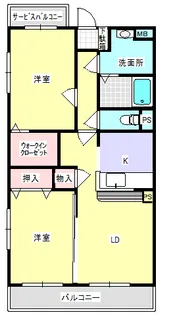 フェリーチェ・セナ【1階】の間取り