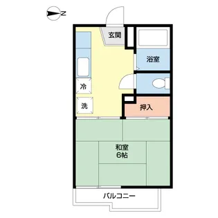 瀬音ハイツ【2階】の間取り