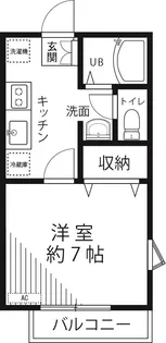 サンルピナス【1階】の間取り