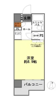 豊国スカイマンション【11階】の間取り