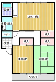 コーポテラ【2階】の間取り