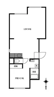 テラス18【1階】の間取り