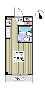 トミーハイツ【1階】の間取り