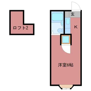 マリオン野原【1階】の間取り