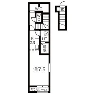 crecia【2階】の間取り