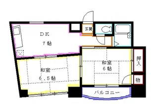東京都東久留米市本町3【マンション】の間取り