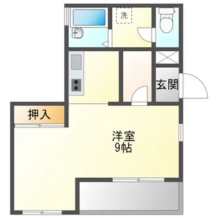 アミカ【2階】の間取り