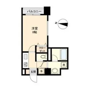 ガーネットヒルズ上杉【2階】の間取り