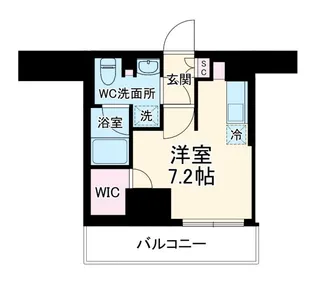 ザ・パークハビオ川口【10階】の間取り