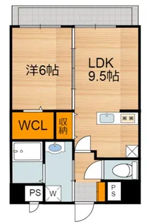 熊本県菊池郡菊陽町大字津久礼【マンション】の間取り