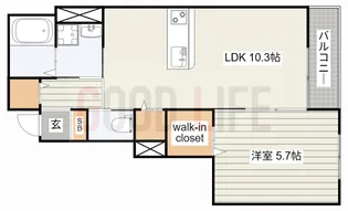 兵庫県加東市家原【アパート】の間取り