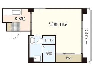 一水ビル【3階】の間取り