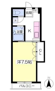 グランベリー【1階】の間取り