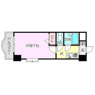 ノルデンハイム上新庄2【2階】の間取り