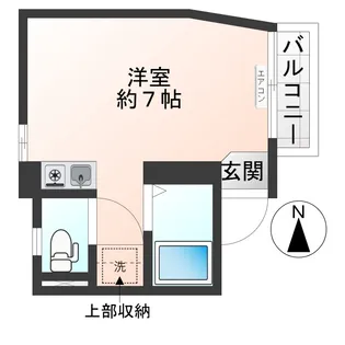ガーデン若宮【2階】の間取り