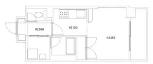 ル・アーブル宇品【5階】の間取り