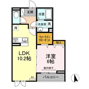 オークビレッジ【3階】の間取り