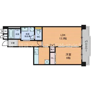 南港はなのまち住宅 34号棟【2階】の間取り