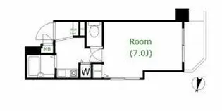 東京都杉並区高円寺北2【マンション】の間取り