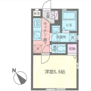 グレイスウッド日吉part.II【2階】の間取り
