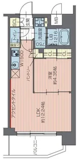 プレジオ川口ASIAN【2階】の間取り