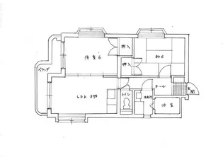 ラフォーレ10番館【2階】の間取り