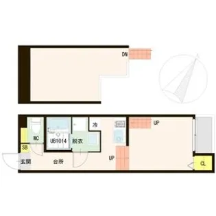 GranCourt台原【1階】の間取り