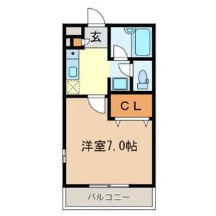 埼玉県川口市金山町【アパート】の間取り