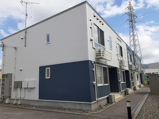 新潟県胎内市住吉町【アパート】の外観