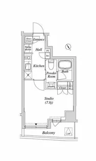 東京都文京区小石川3【マンション】の間取り