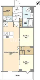 KDXレジデンス田園調布南【1階】の間取り