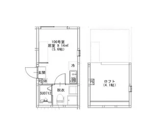 テラス金町【1階】の間取り