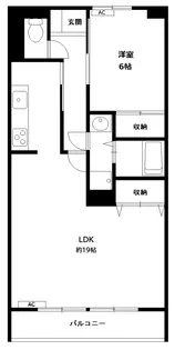 ロイヤルヒルズ老野森【9階】の間取り