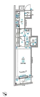 RELUXIA不動前【3階】の間取り